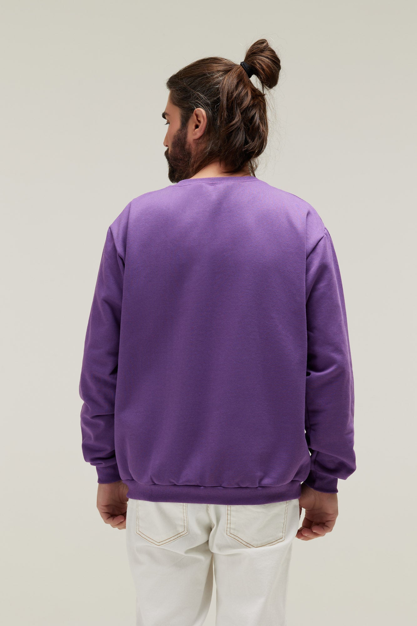 Moletom Blusão Roxo