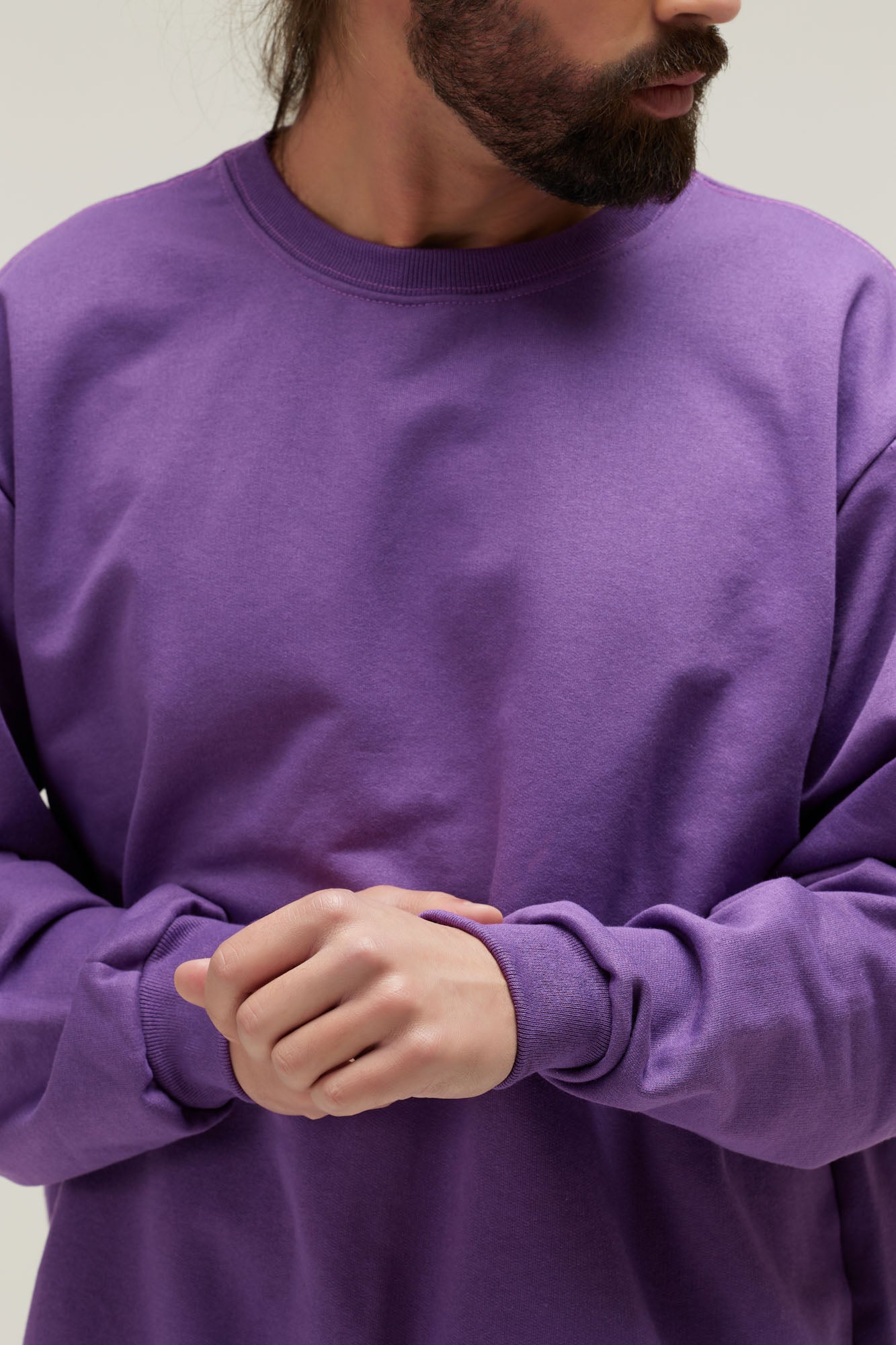 Moletom Blusão Roxo