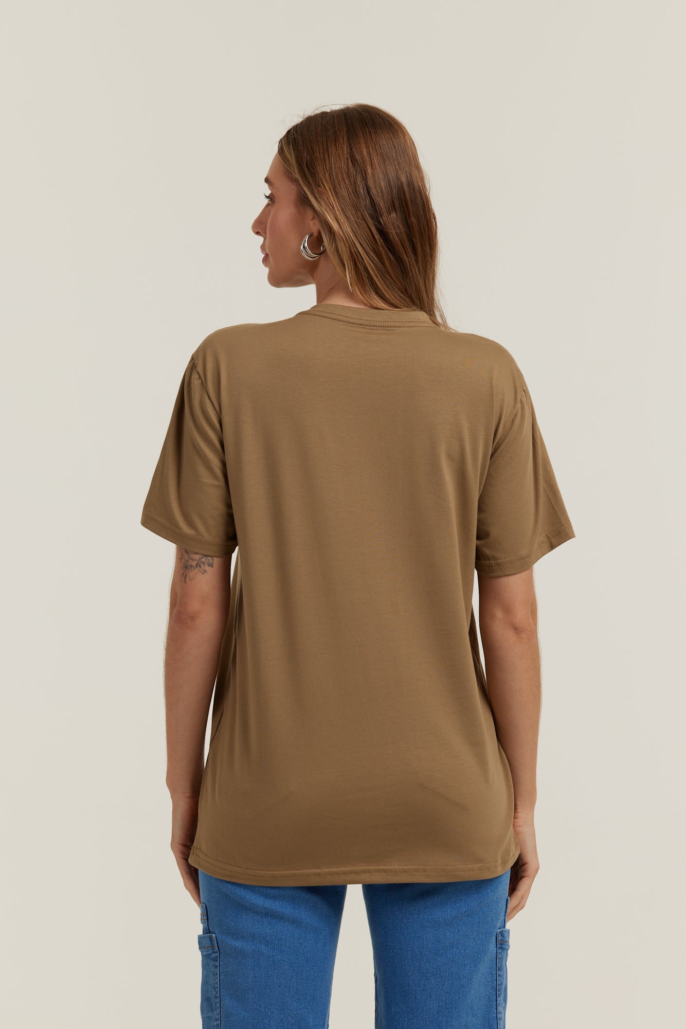 Camiseta Pima Verde Militar