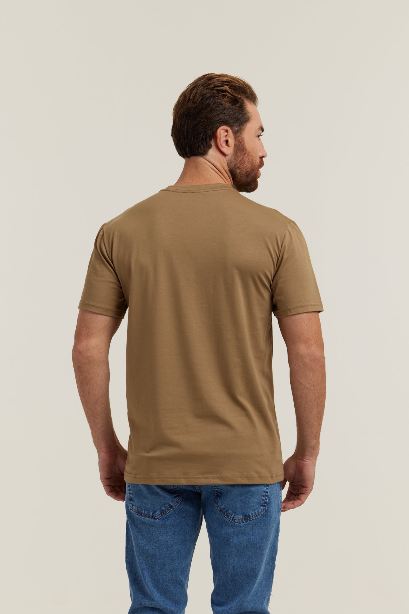 Camiseta Pima Verde Militar