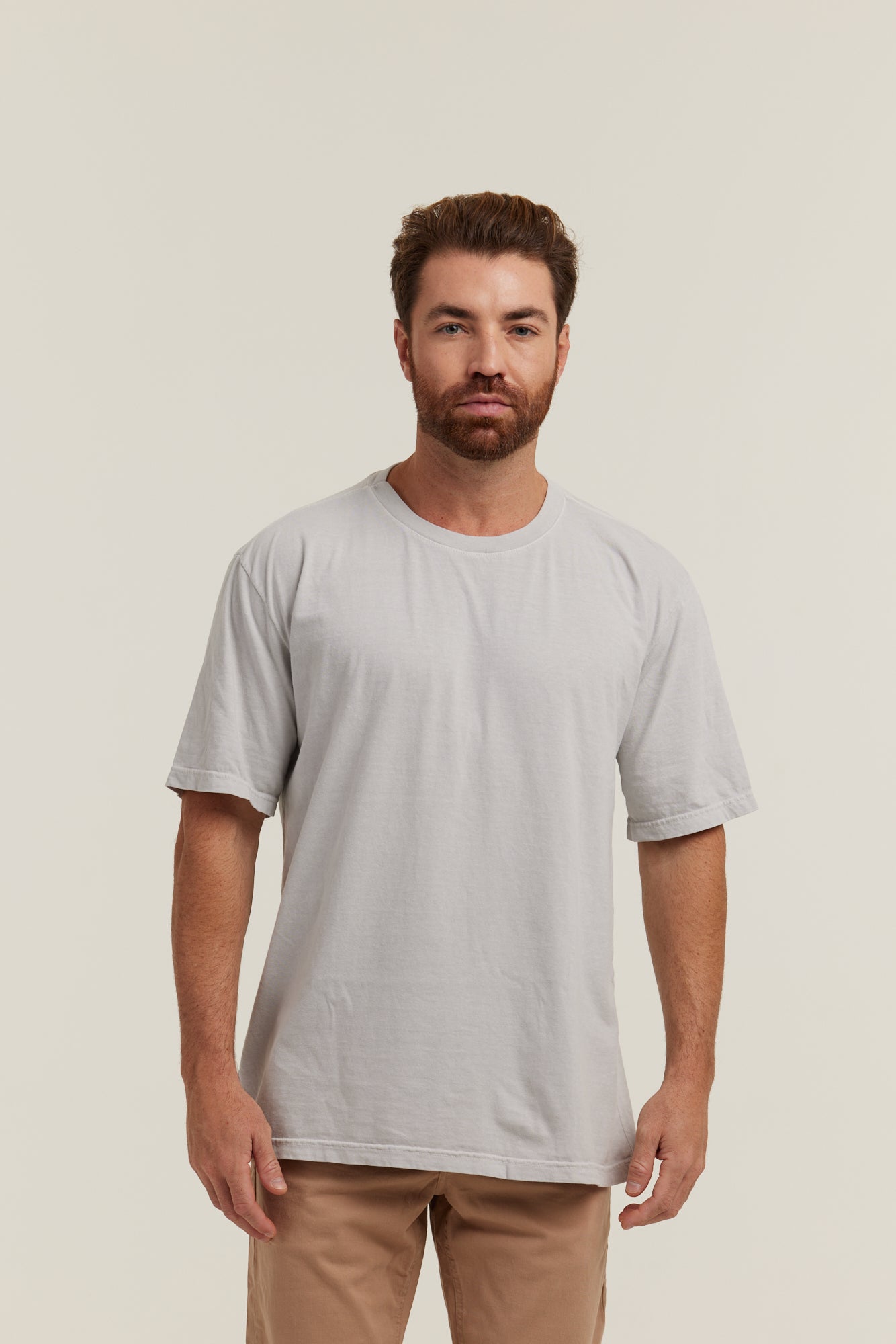 Oversized Estonada Branco Gelo