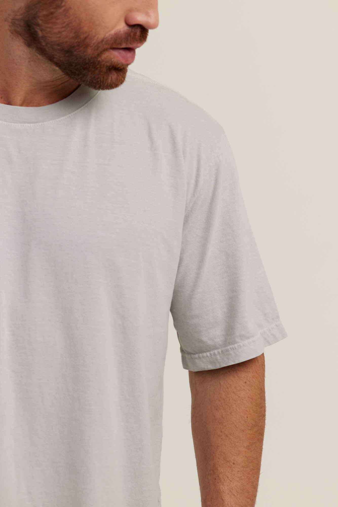 Oversized Estonada Branco Gelo