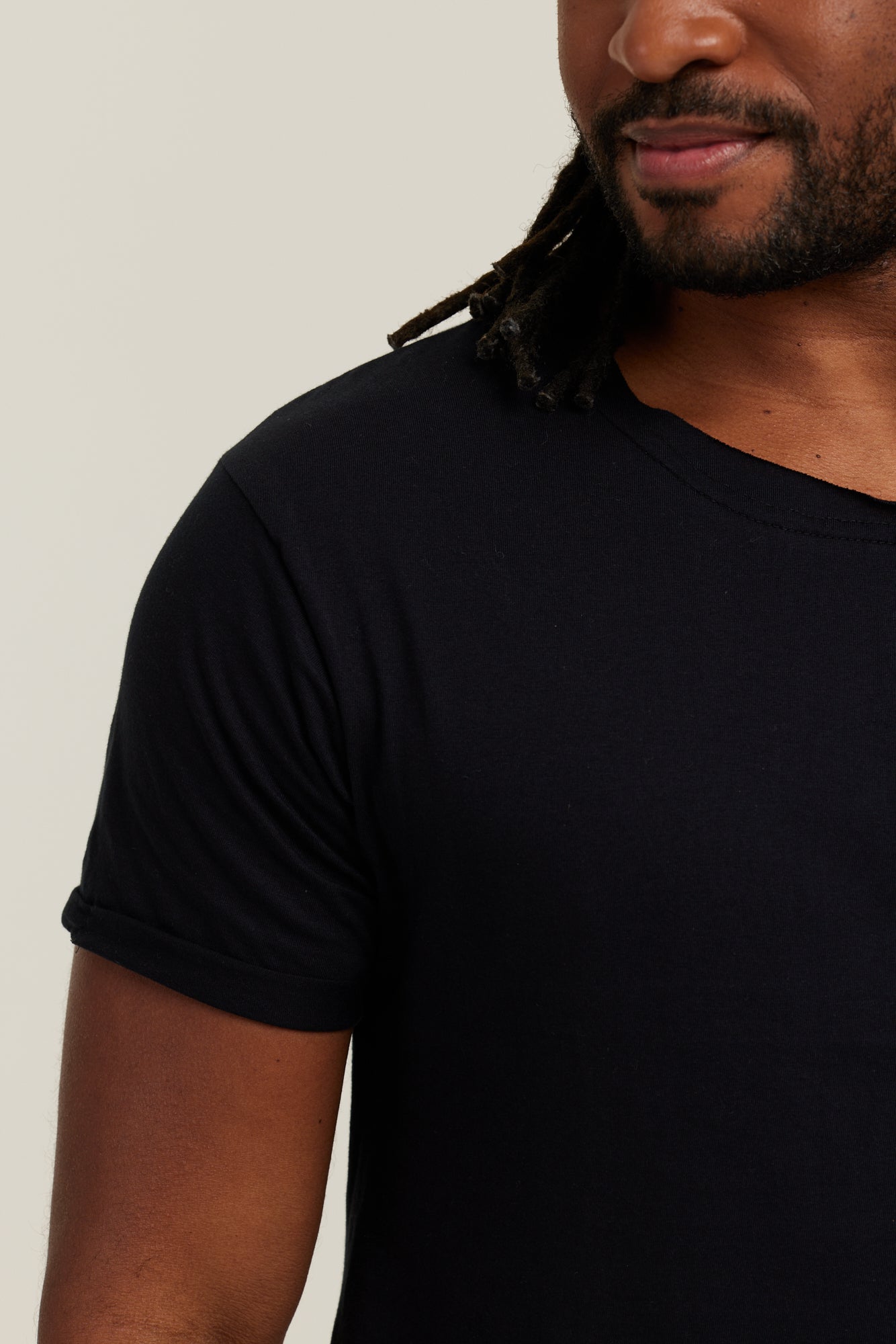 Camiseta Longline Preto