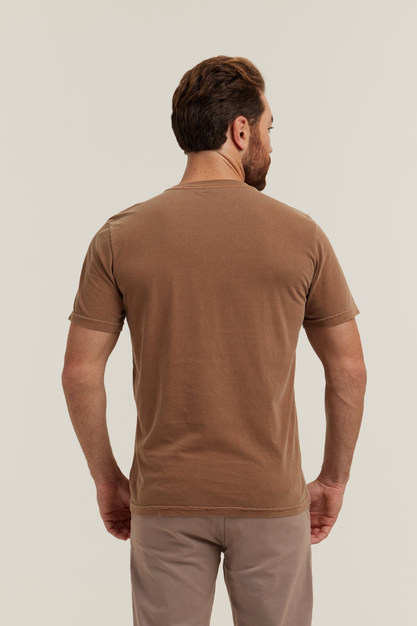 Camiseta Estonada Marrom