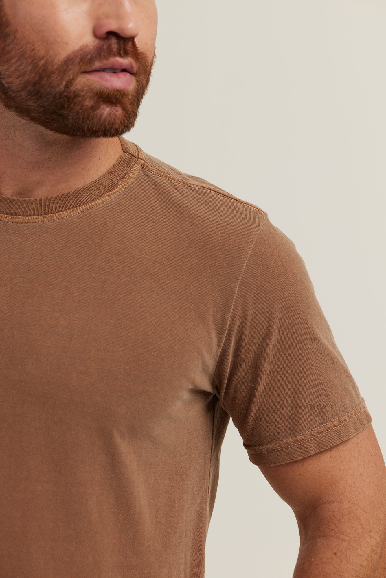 Camiseta Estonada Marrom