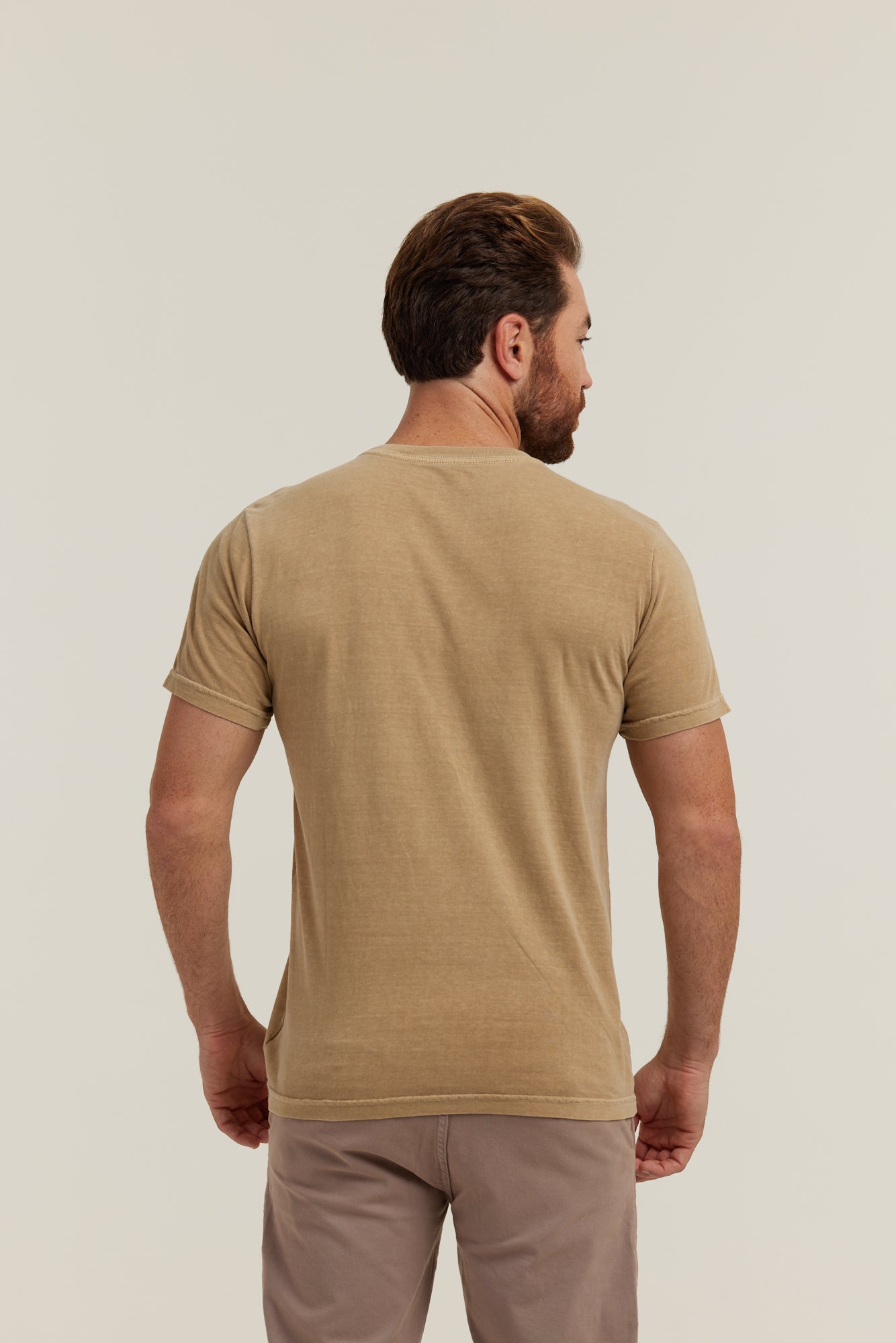 Camiseta Estonada Areia
