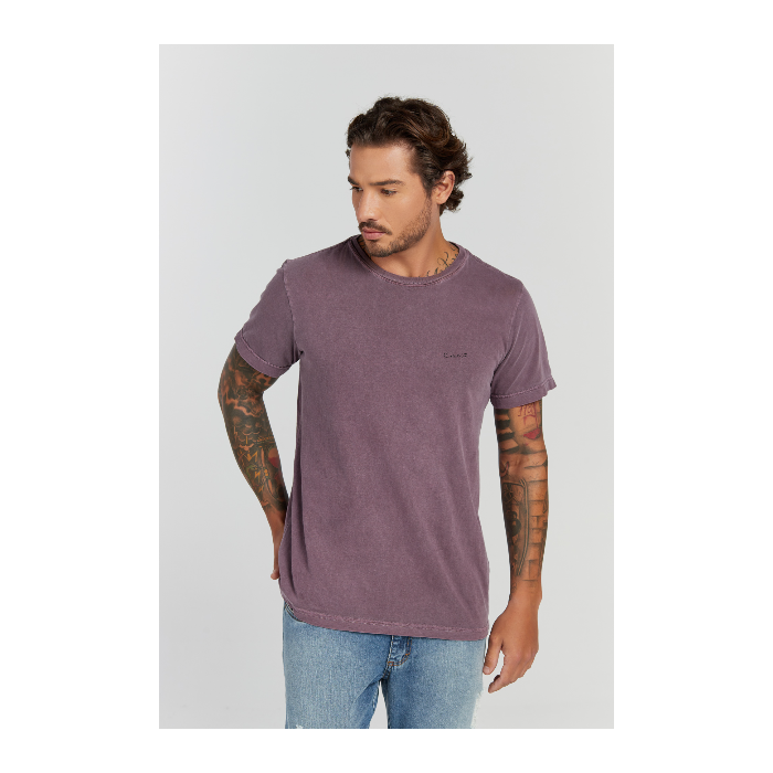 Camiseta Estonada Roxo