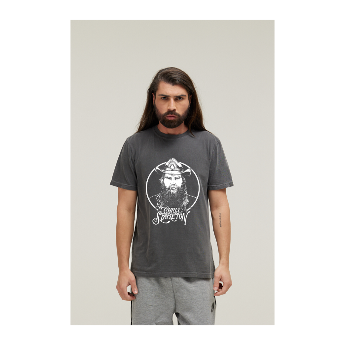 Camiseta Estonada Cinza Chumbo