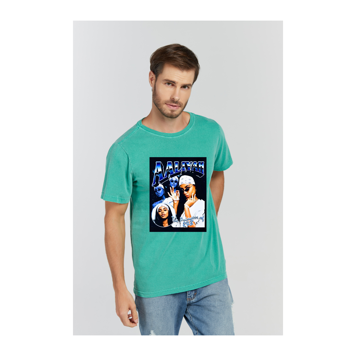 Camiseta Estonada Verde Bandeira