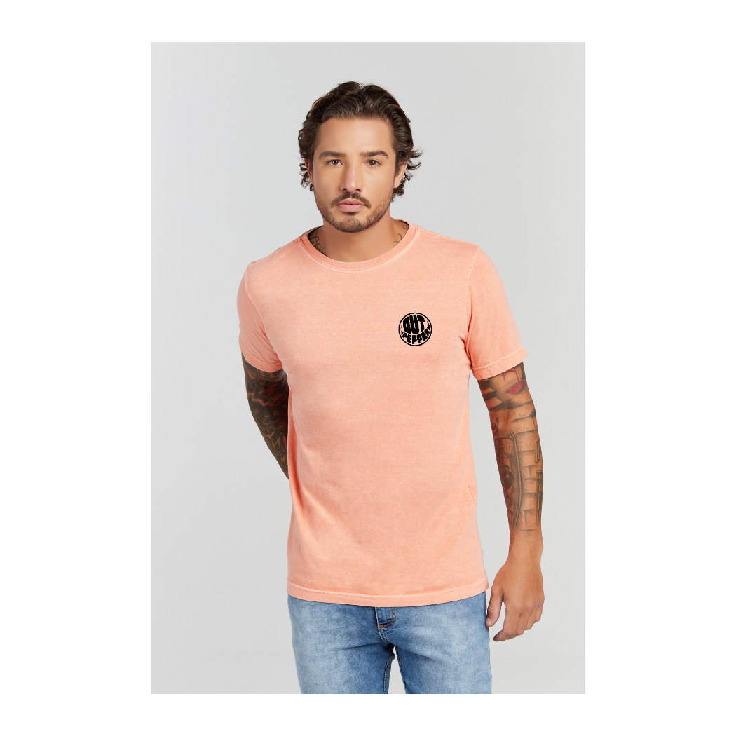 Camiseta Estonada Laranja