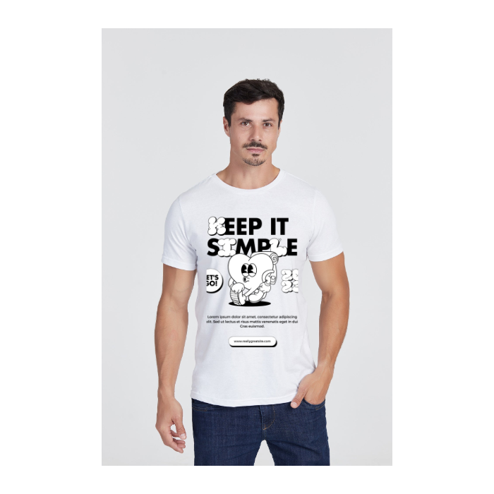 Camiseta Básica Branca