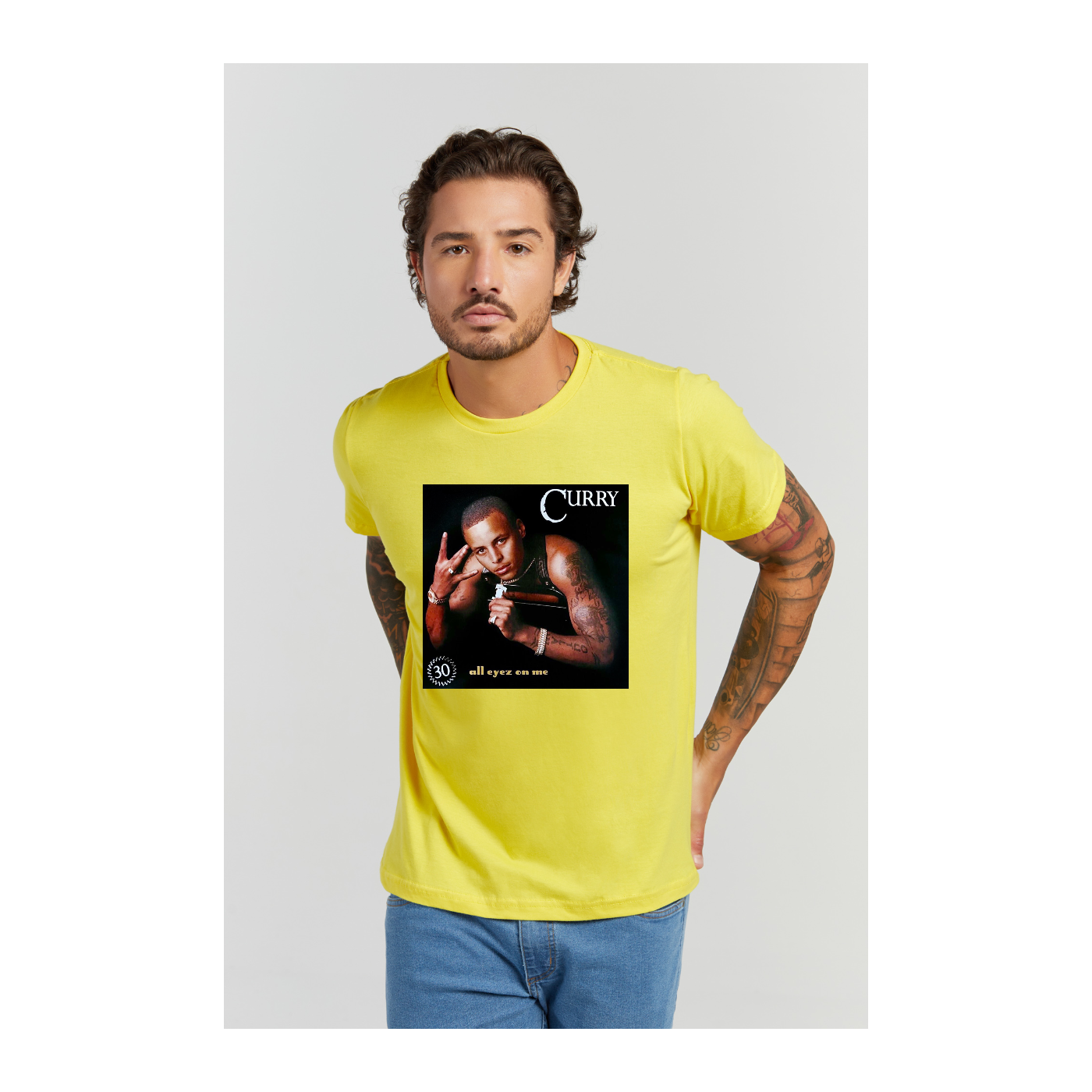 Camiseta Premium Amarelo Canário