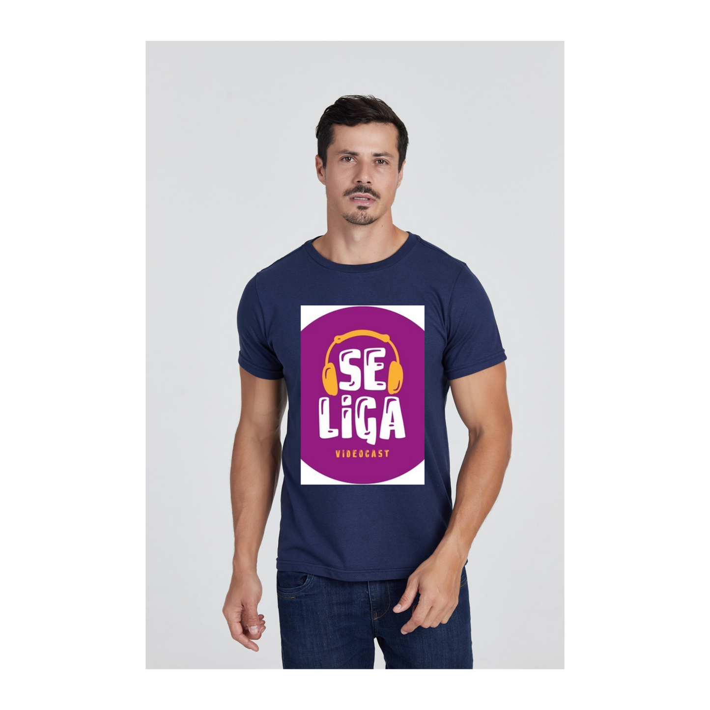 Camiseta Básica Azul Marinho