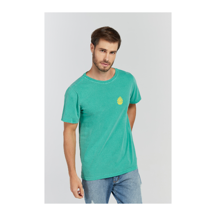 Camiseta Estonada Verde Bandeira