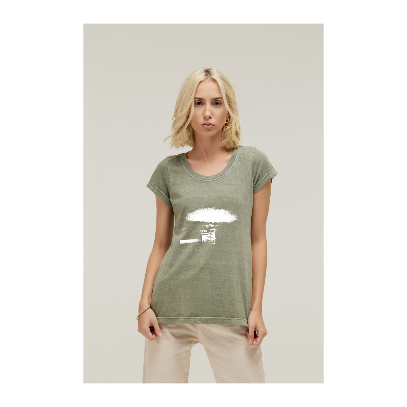 Baby long Estonada Verde Militar