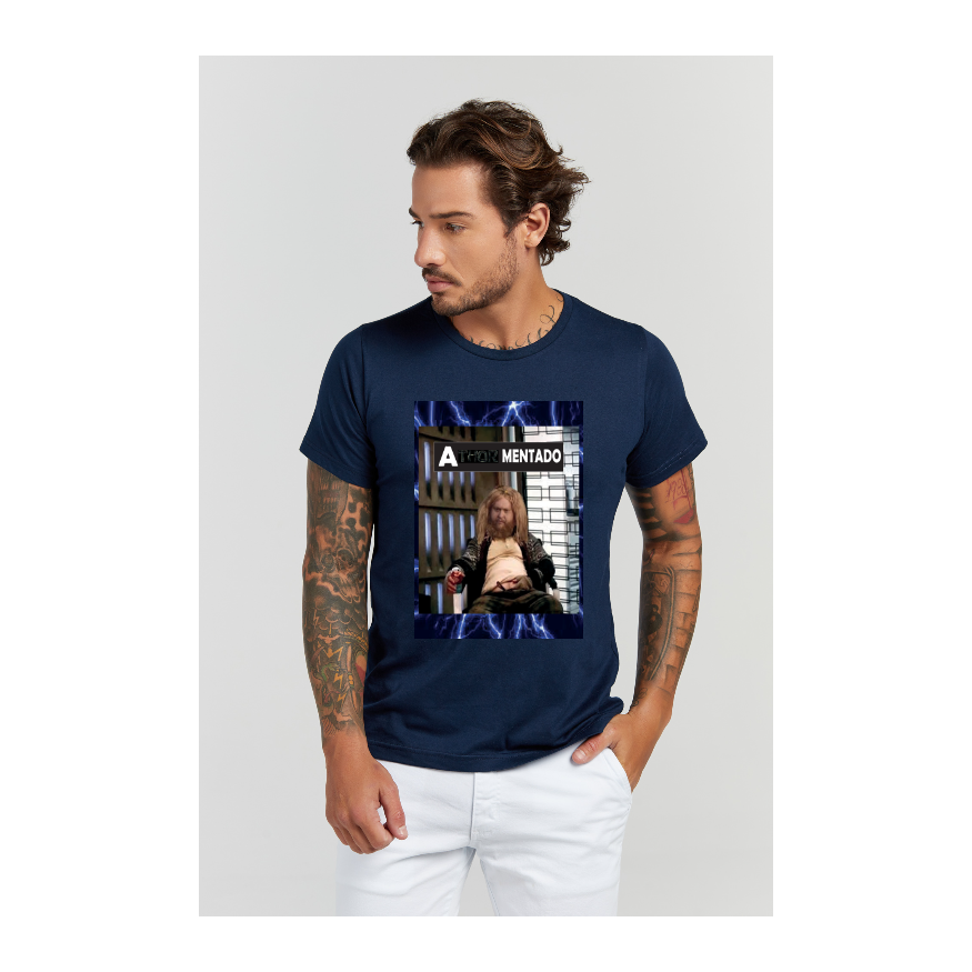 Camiseta Premium Azul Marinho