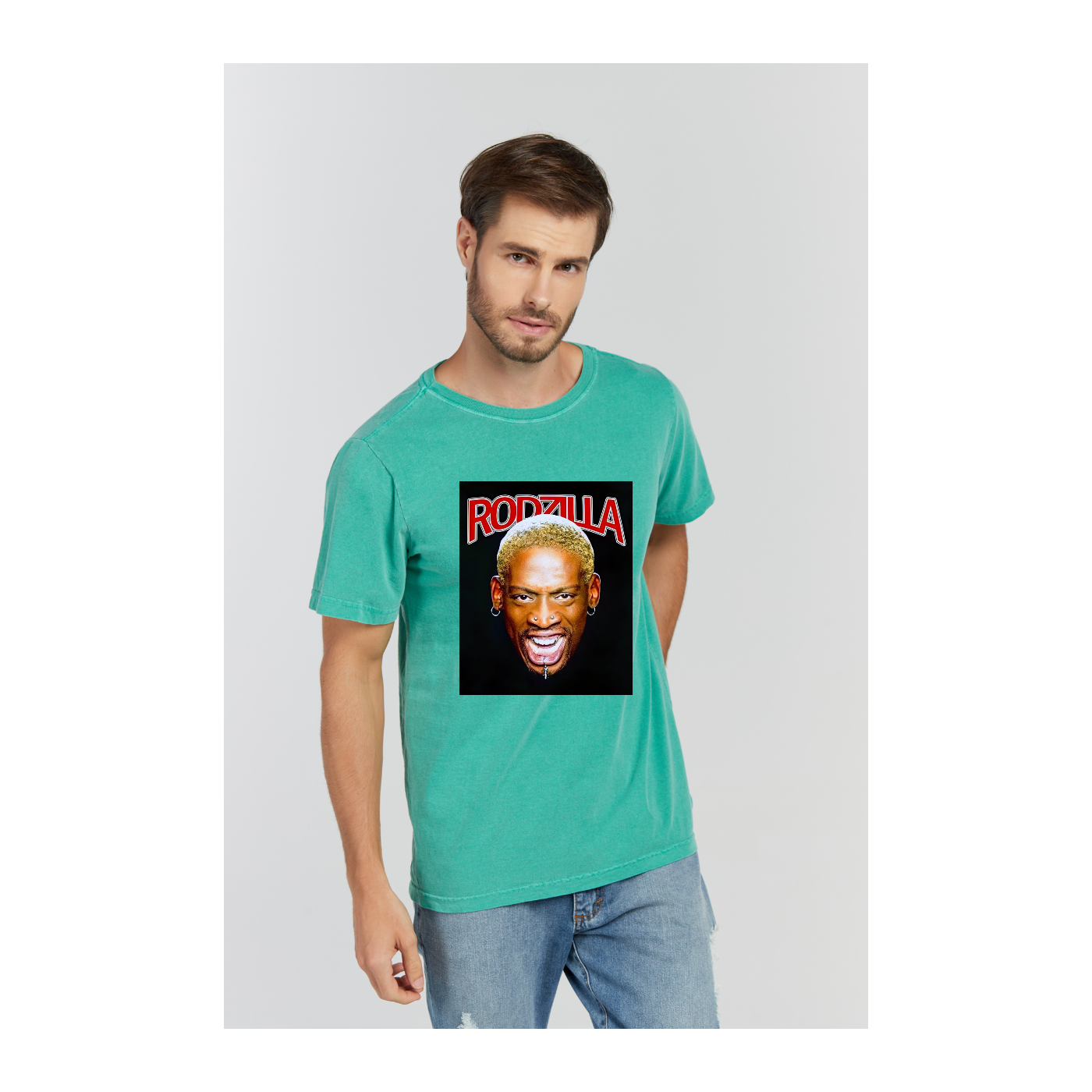 Camiseta Estonada Verde Bandeira