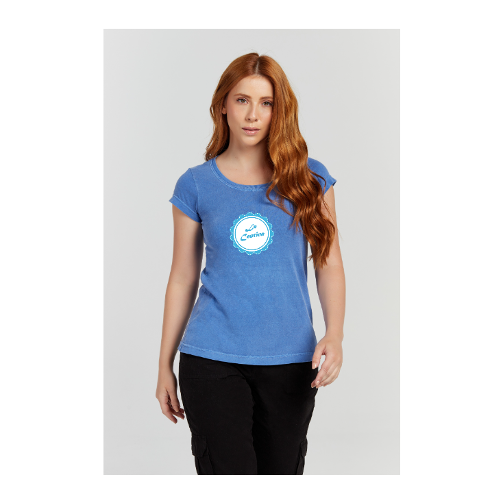 Baby long Estonada Azul Royal