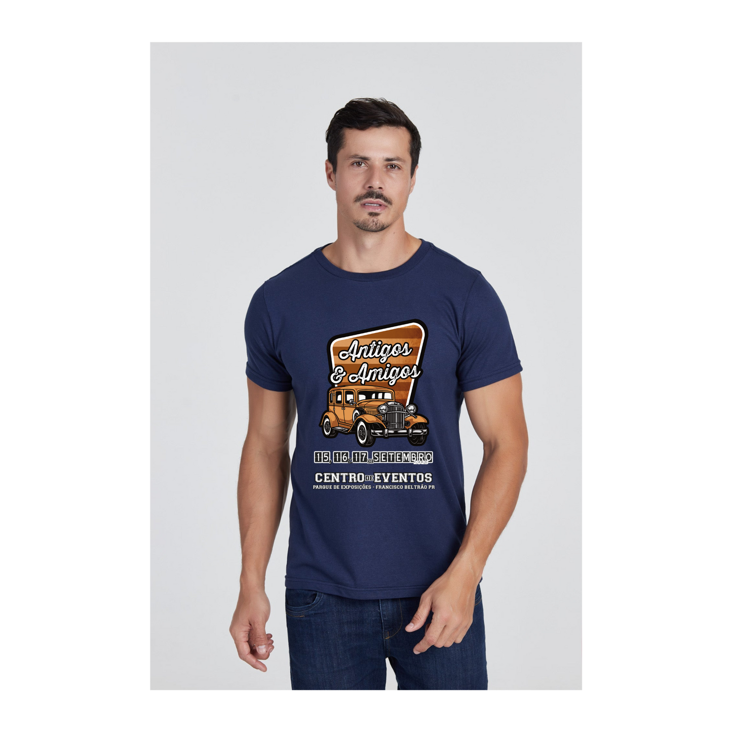 Camiseta Básica Azul Marinho
