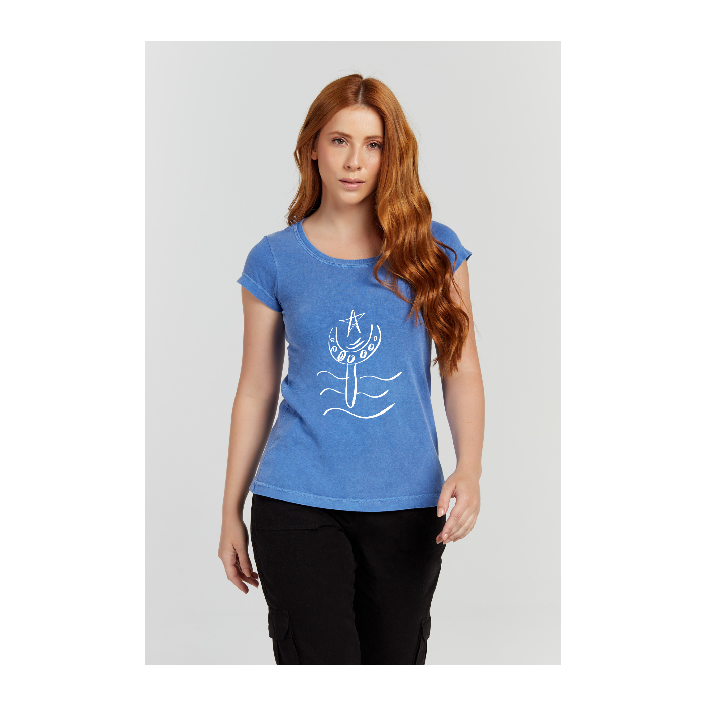 Baby long Estonada Azul Royal