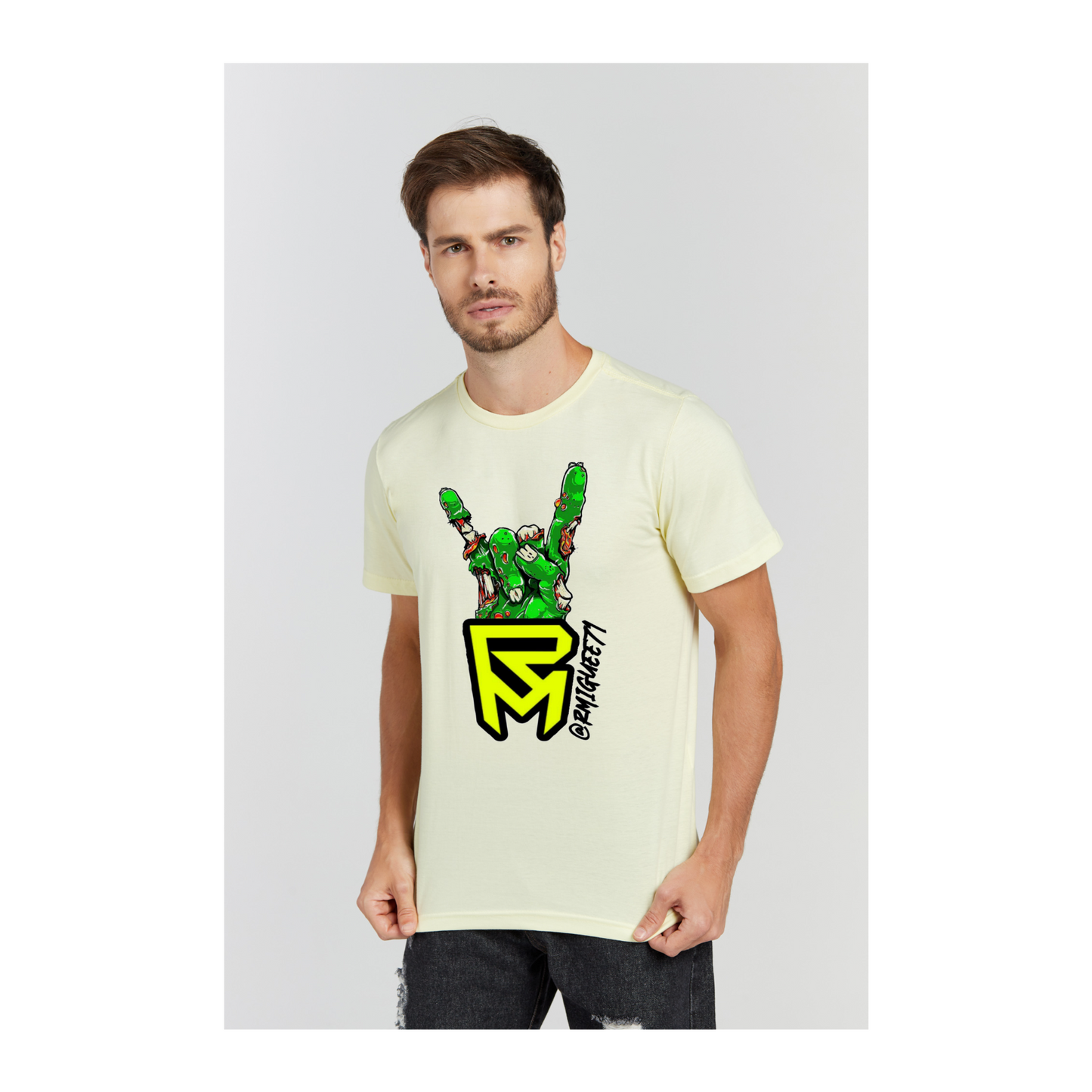 Camiseta Premium Amarelo Bebê