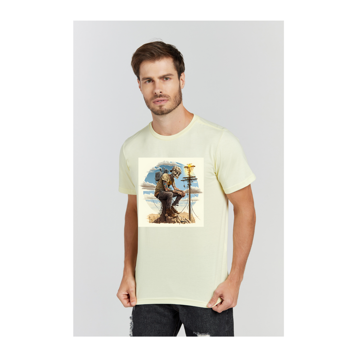 Camiseta Premium Amarelo Bebê