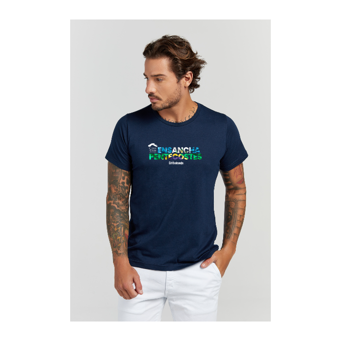 Camiseta Premium Azul Marinho