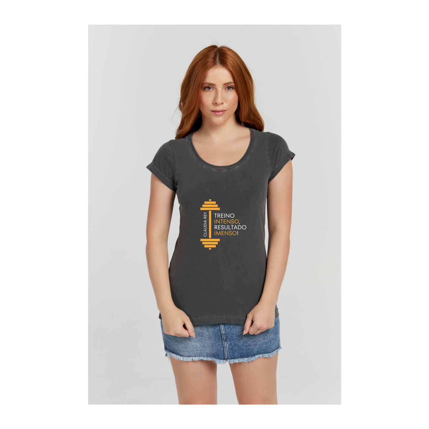 Baby long Estonada Cinza Chumbo