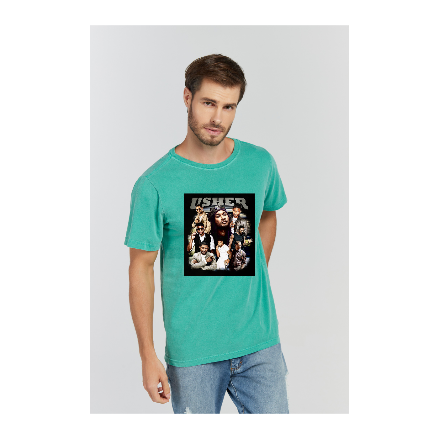Camiseta Estonada Verde Bandeira