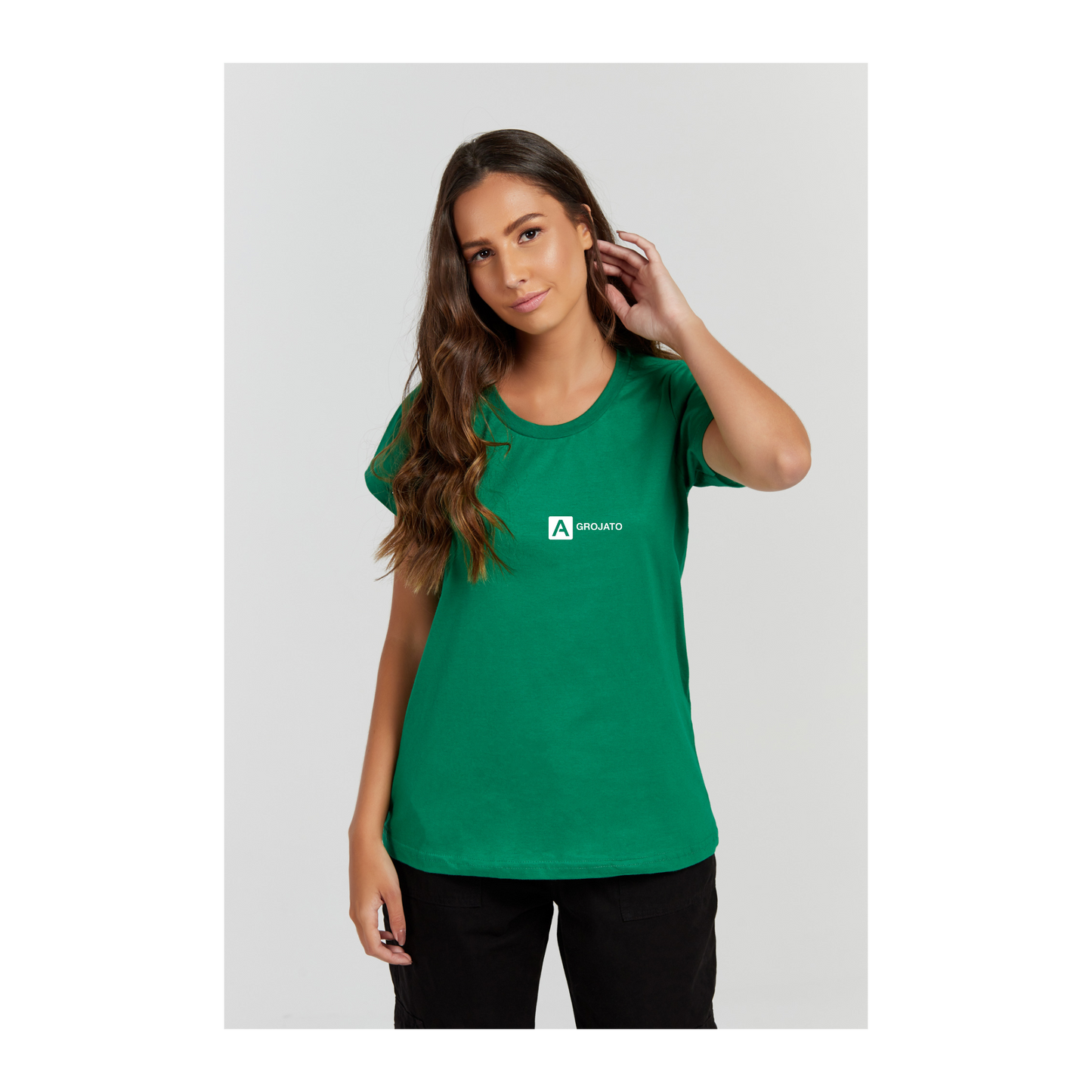 Baby long Premium Verde Bandeira