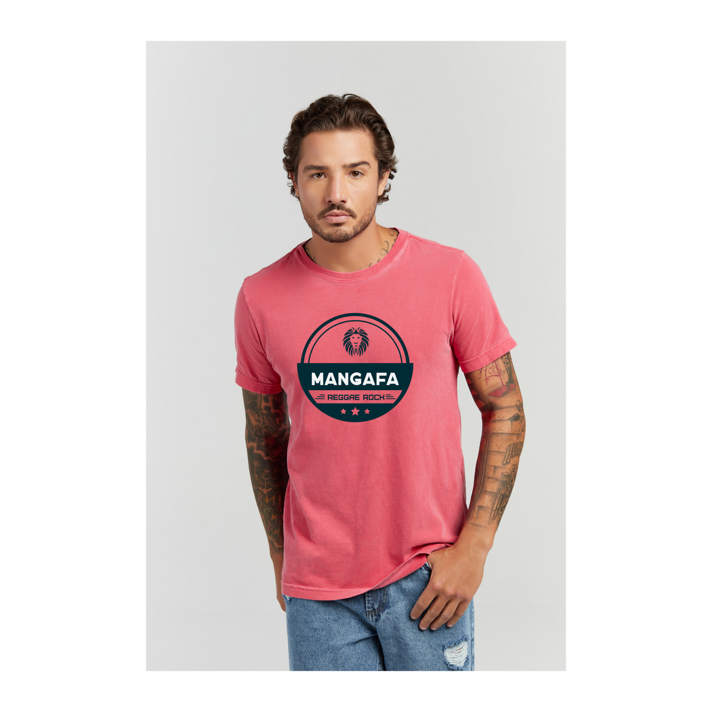Camiseta Estonada Vermelho