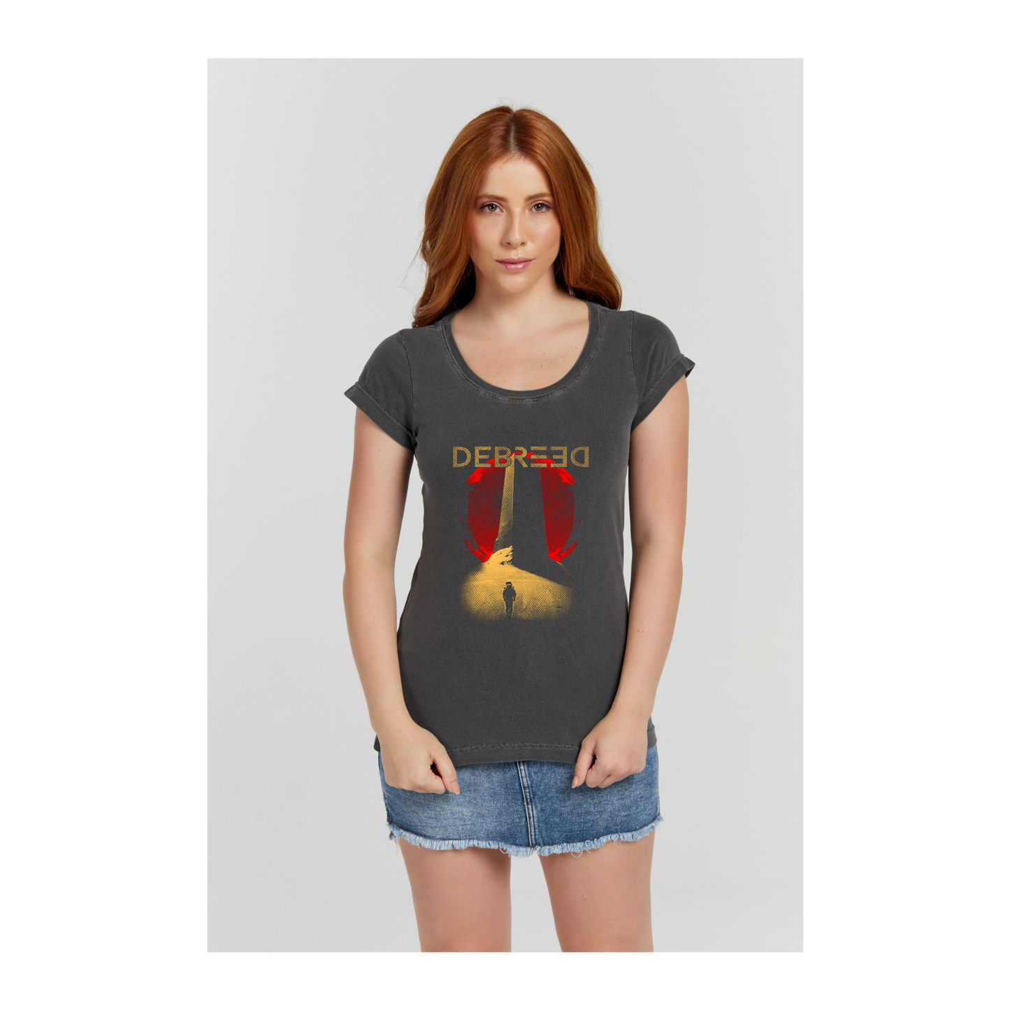 Baby long Estonada Cinza Chumbo