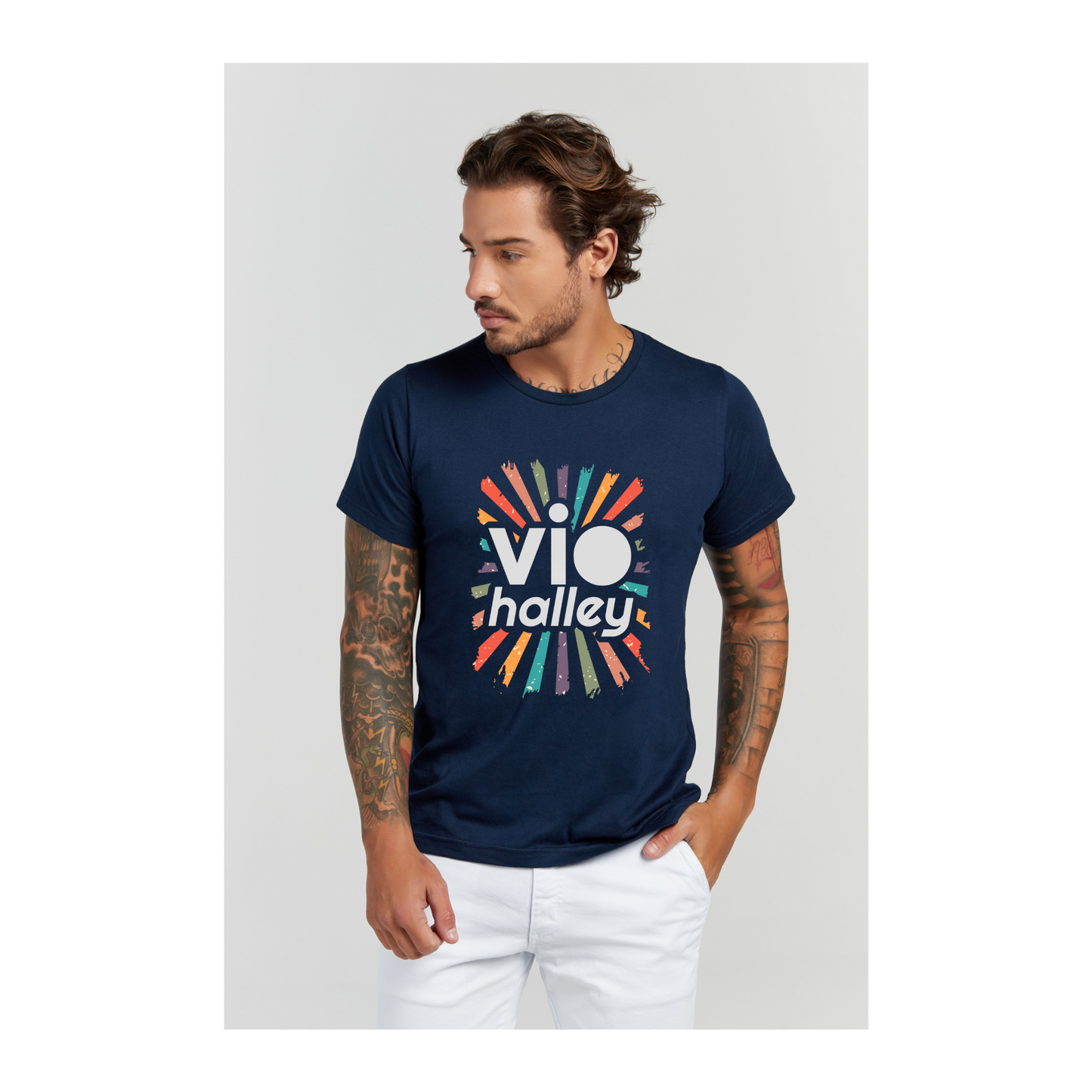 Camiseta Premium Azul Marinho