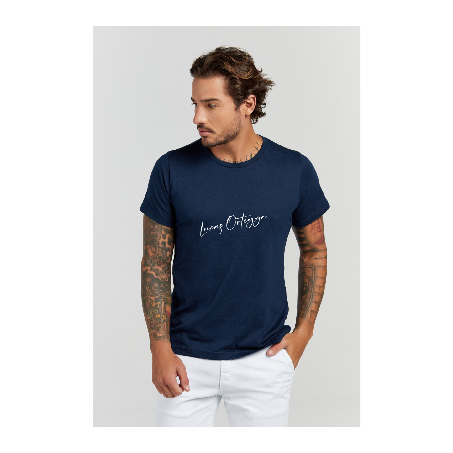 Camiseta Premium Azul Marinho