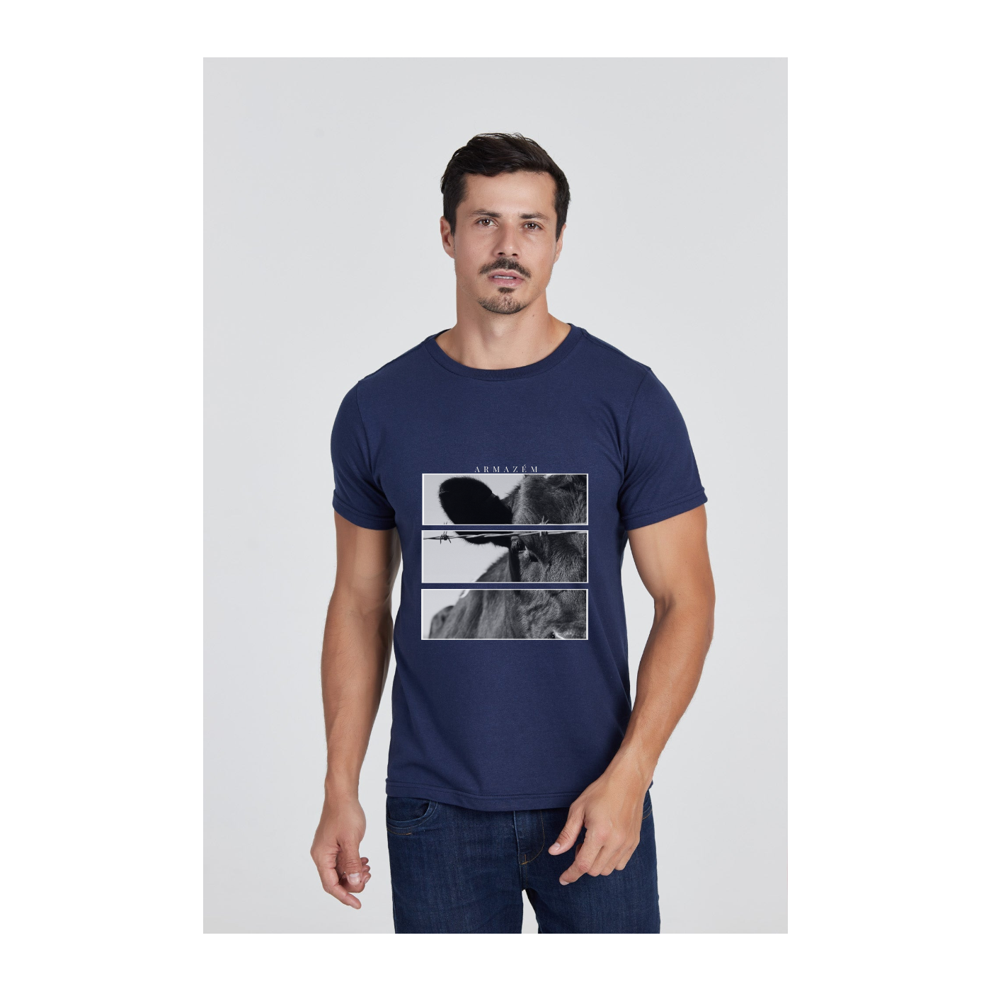 Camiseta Básica Azul Marinho