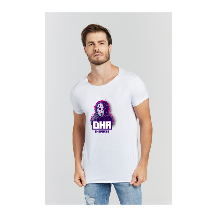 Camiseta Longline Branco