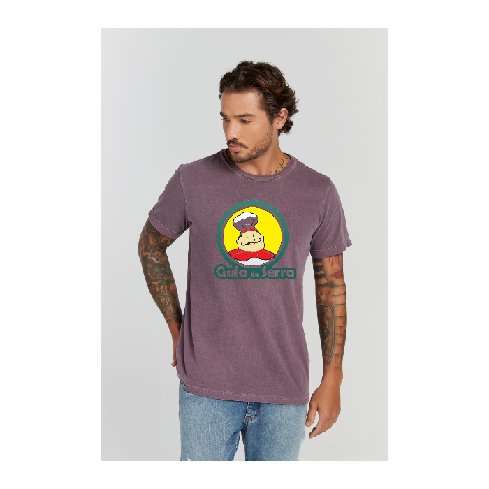 Camiseta Estonada Roxo