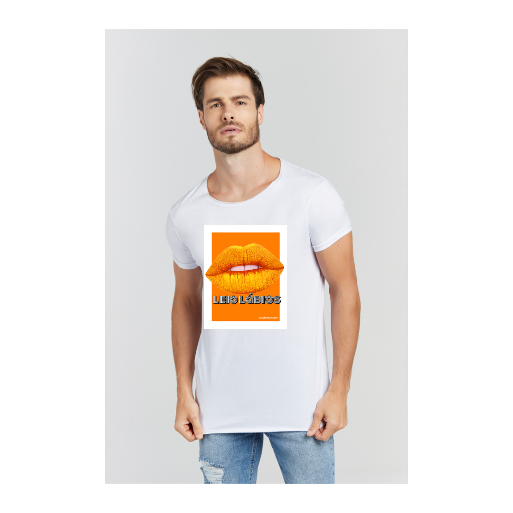 Camiseta Longline Branco