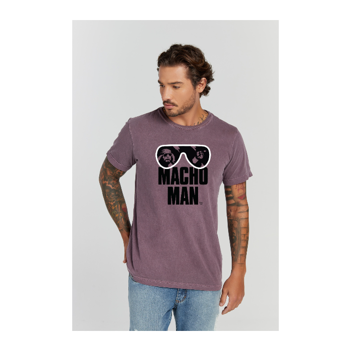 Camiseta Estonada Roxo