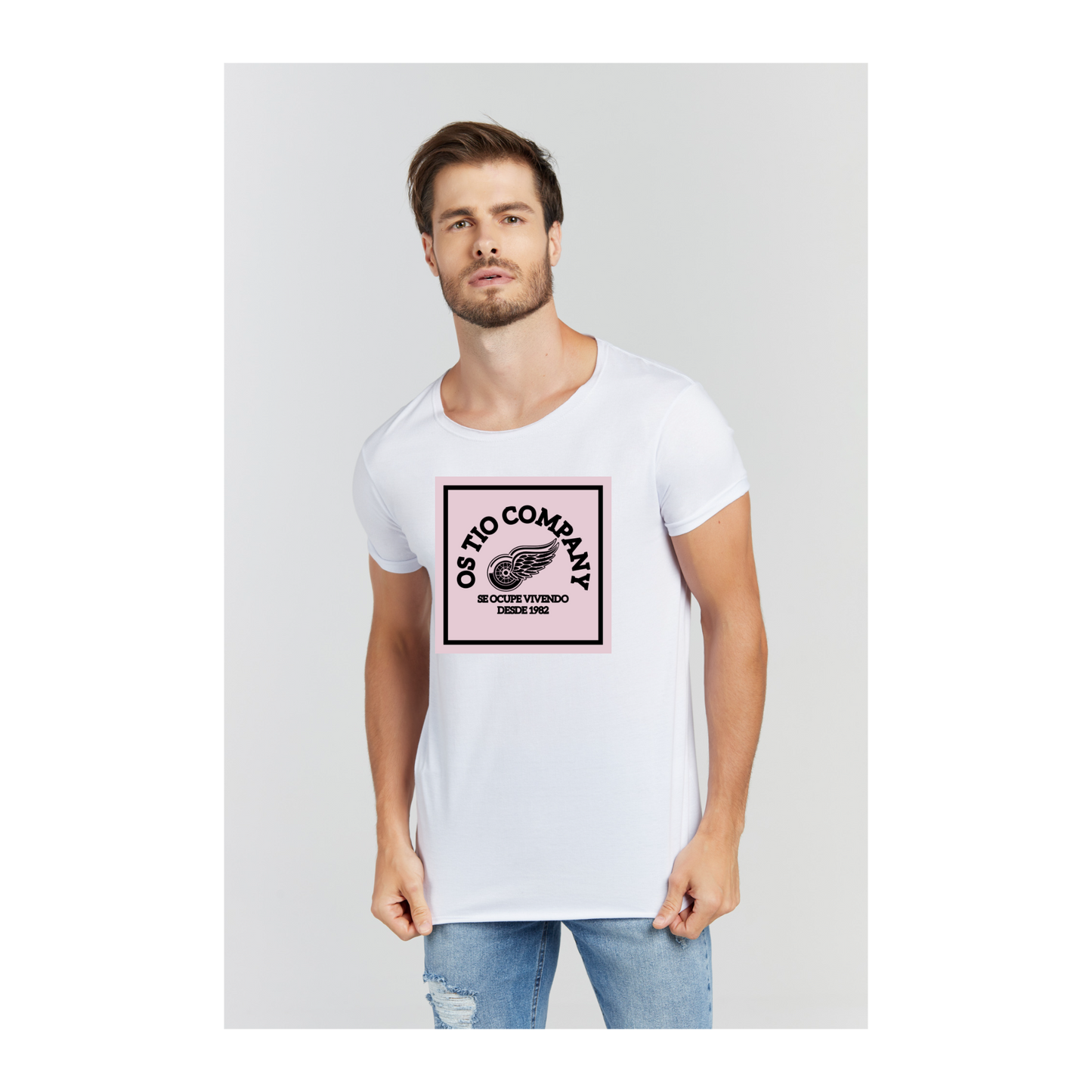 Camiseta Longline Branco
