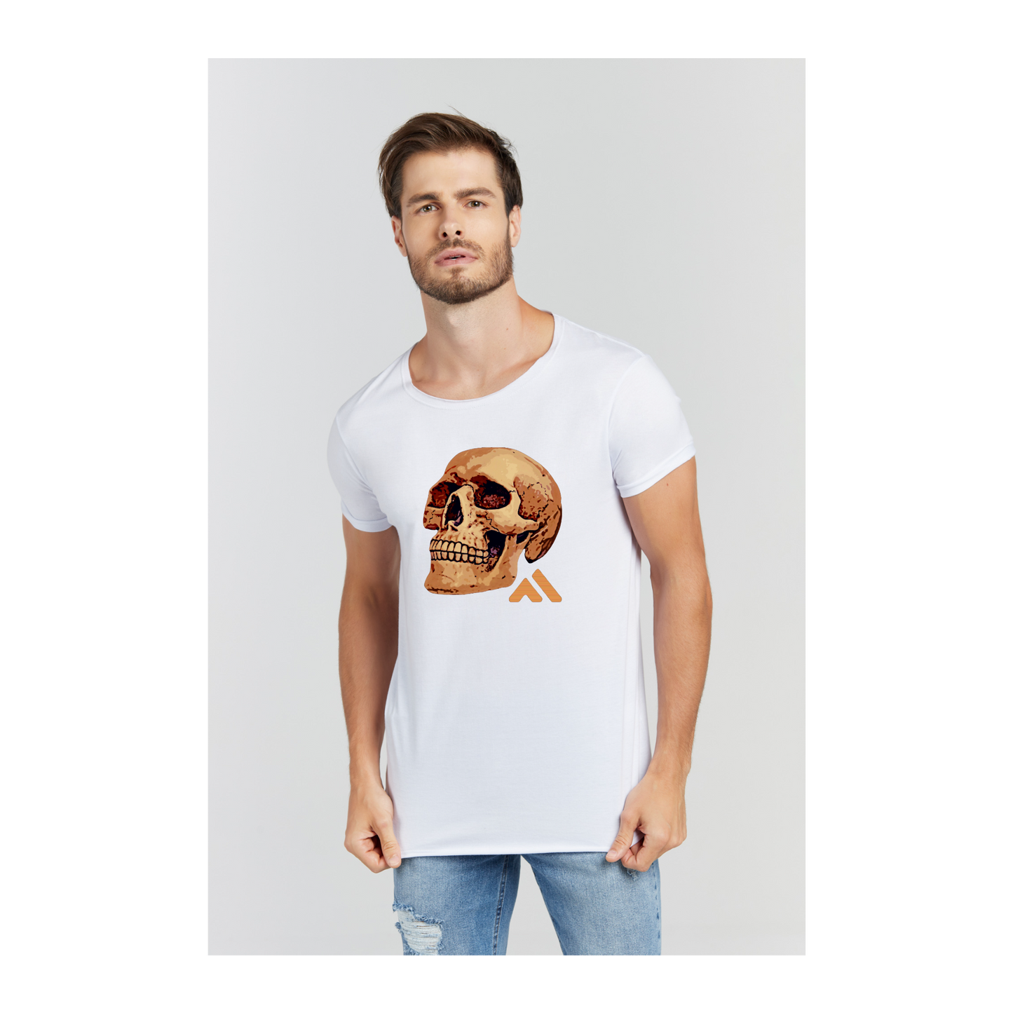 Camiseta Longline Branco