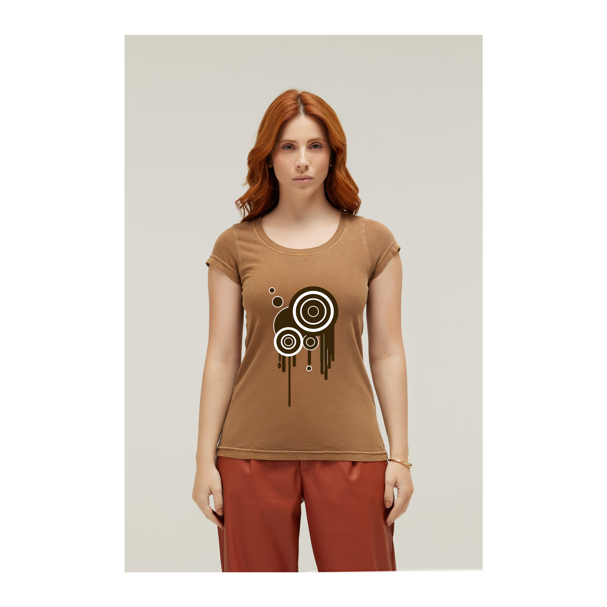 Baby long Estonada Marrom