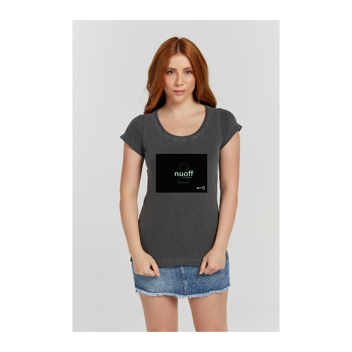 Baby long Estonada Cinza Chumbo