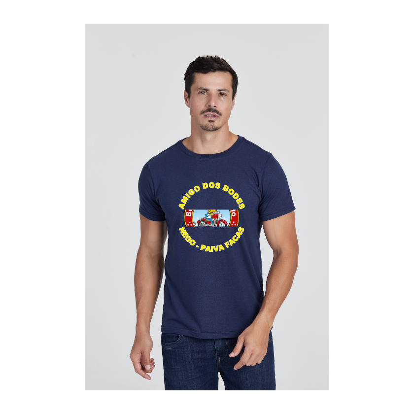 Camiseta Básica Azul Marinho