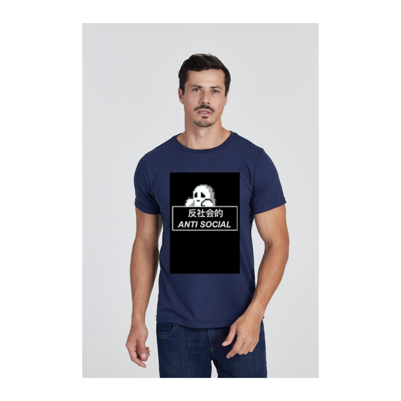 Camiseta Básica Azul Marinho
