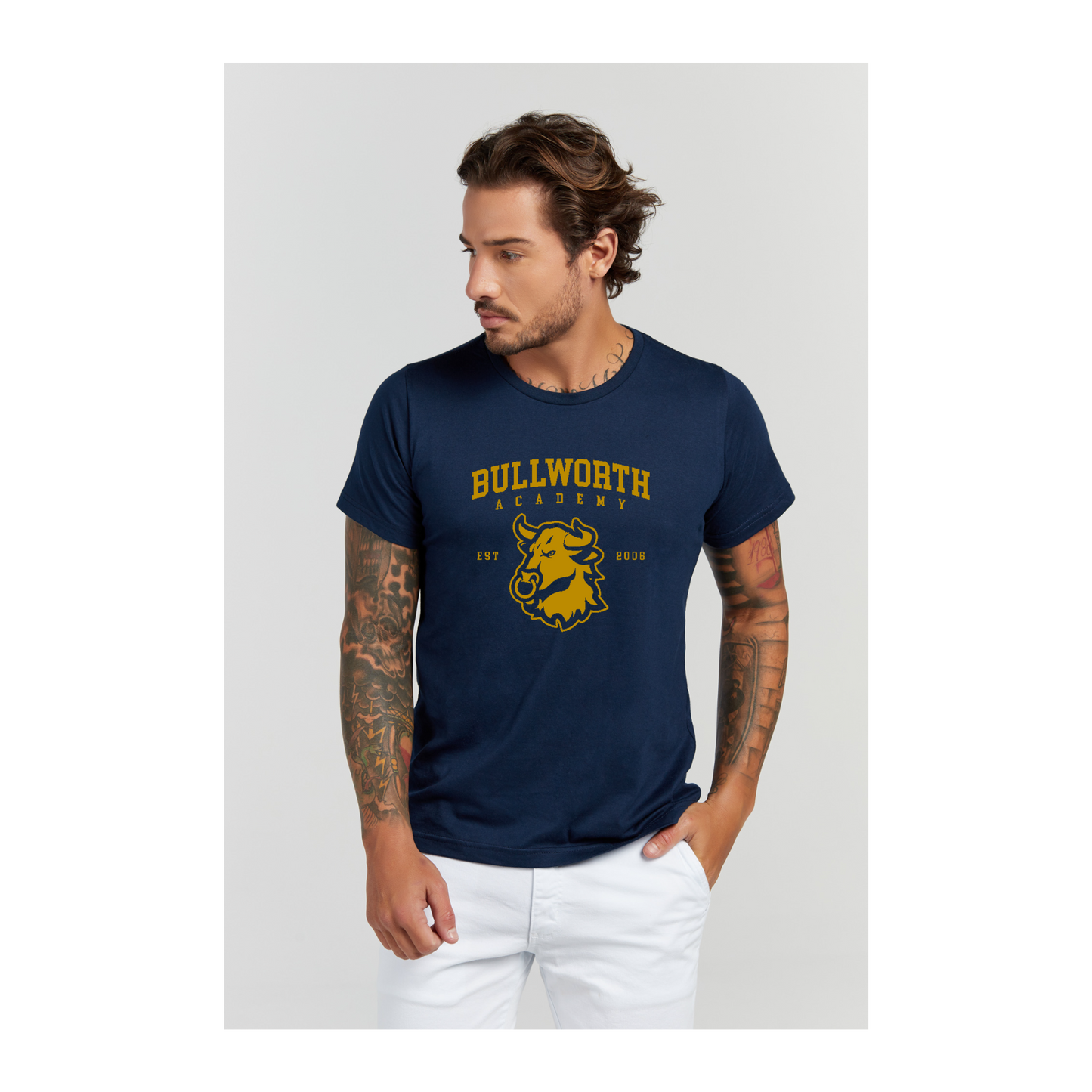 Camiseta Premium Azul Marinho