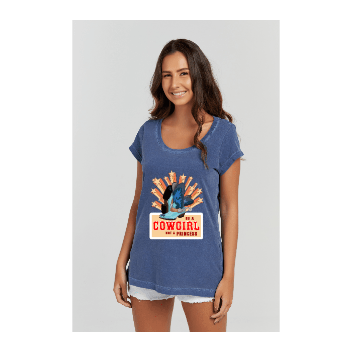 Baby long Estonada Azul Marinho - VB Camisetas