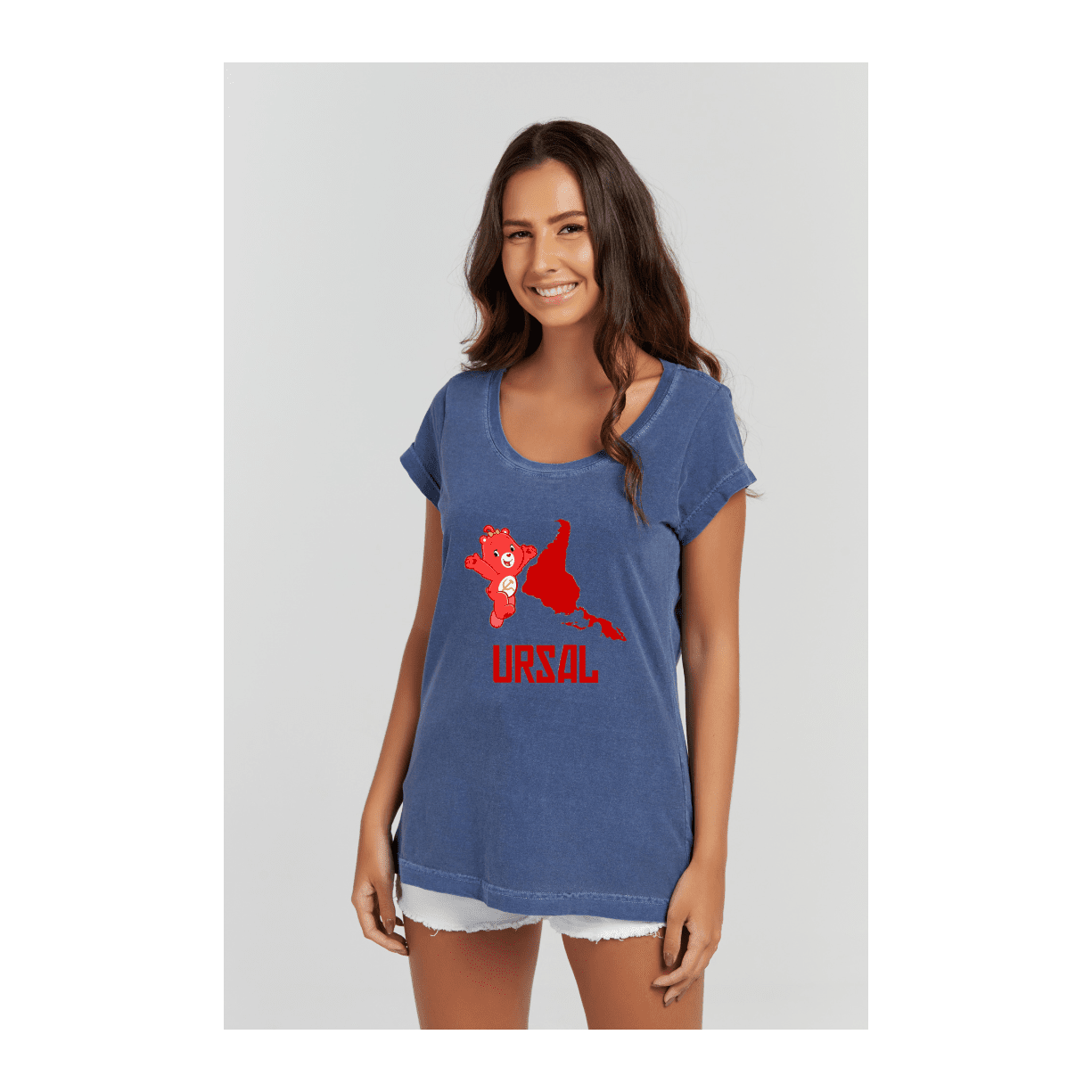 Baby long Estonada Azul Marinho - VB Camisetas