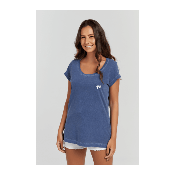 Baby long Estonada Azul Marinho - VB Camisetas