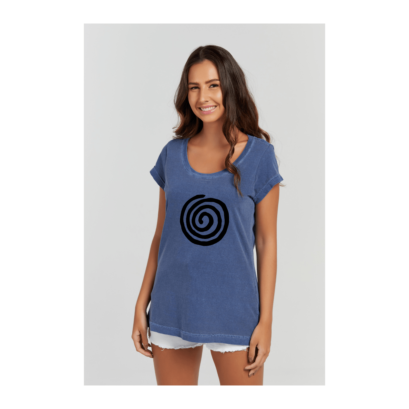 Baby long Estonada Azul Marinho - VB Camisetas